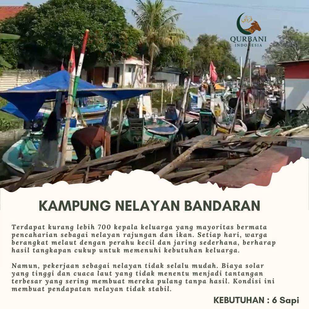 Qurban di Desa Nelayan