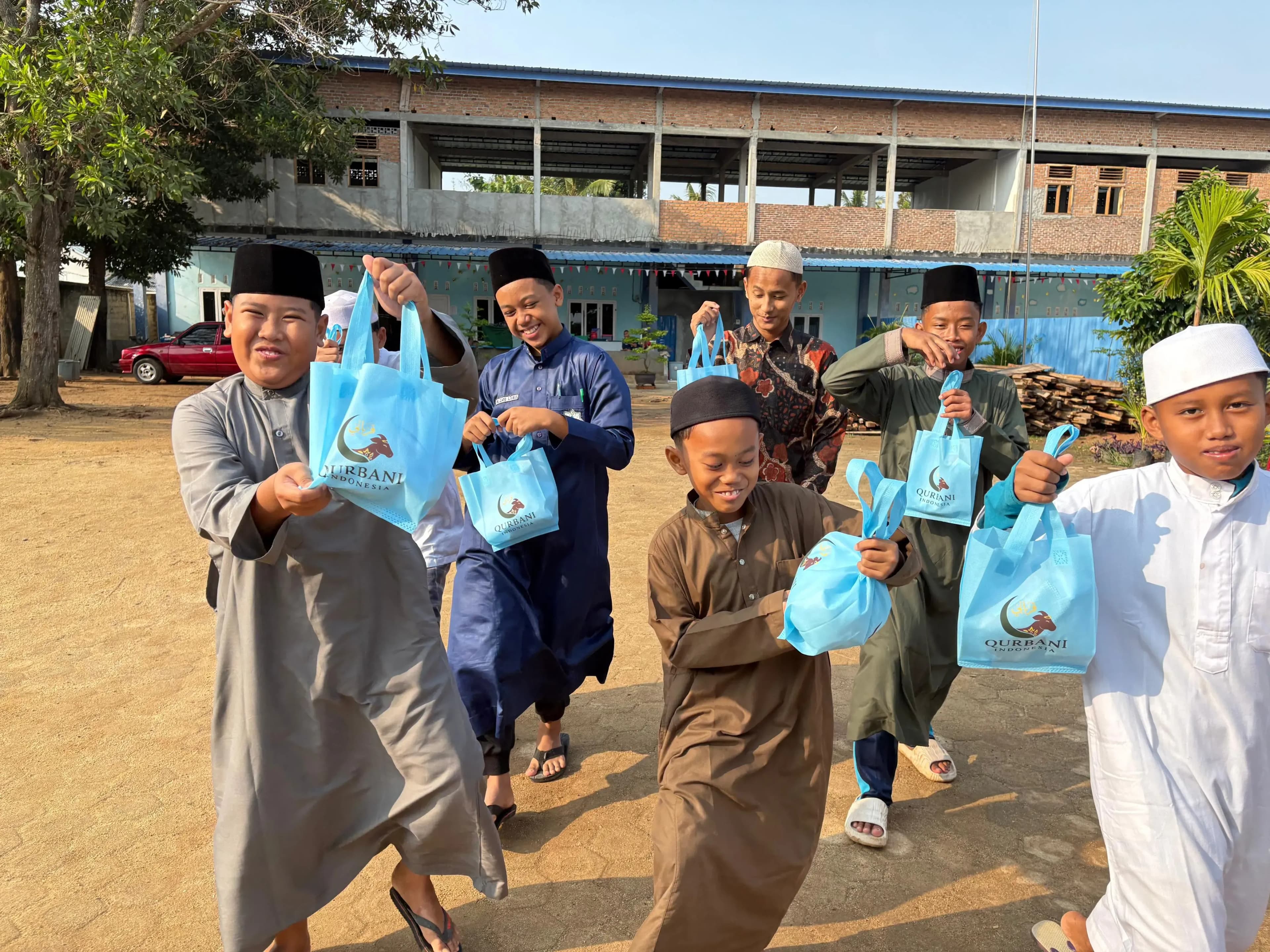 Qurban di Pondok Pesantren Penghafal Al quran